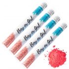 holi powder smoke cannon launcher popper gender reveal party pink 4pcs