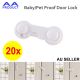 20pcs Kids Baby Pet Proof Safety Door Lock for Fridge Cupboard Cabinet Drawer Microwave