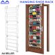 36 Pairs Hanging Shoe Storage Rack Shelf Organizer Holder Over Door White