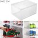 hard plastic shoe box White