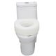 Portable Toilet Seat Riser Elevated Raised Cushion Increased Height 12cm Plastic