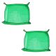 2x soil mixing mat gardening pad repotting tarp transplantting tray size 68x68cm